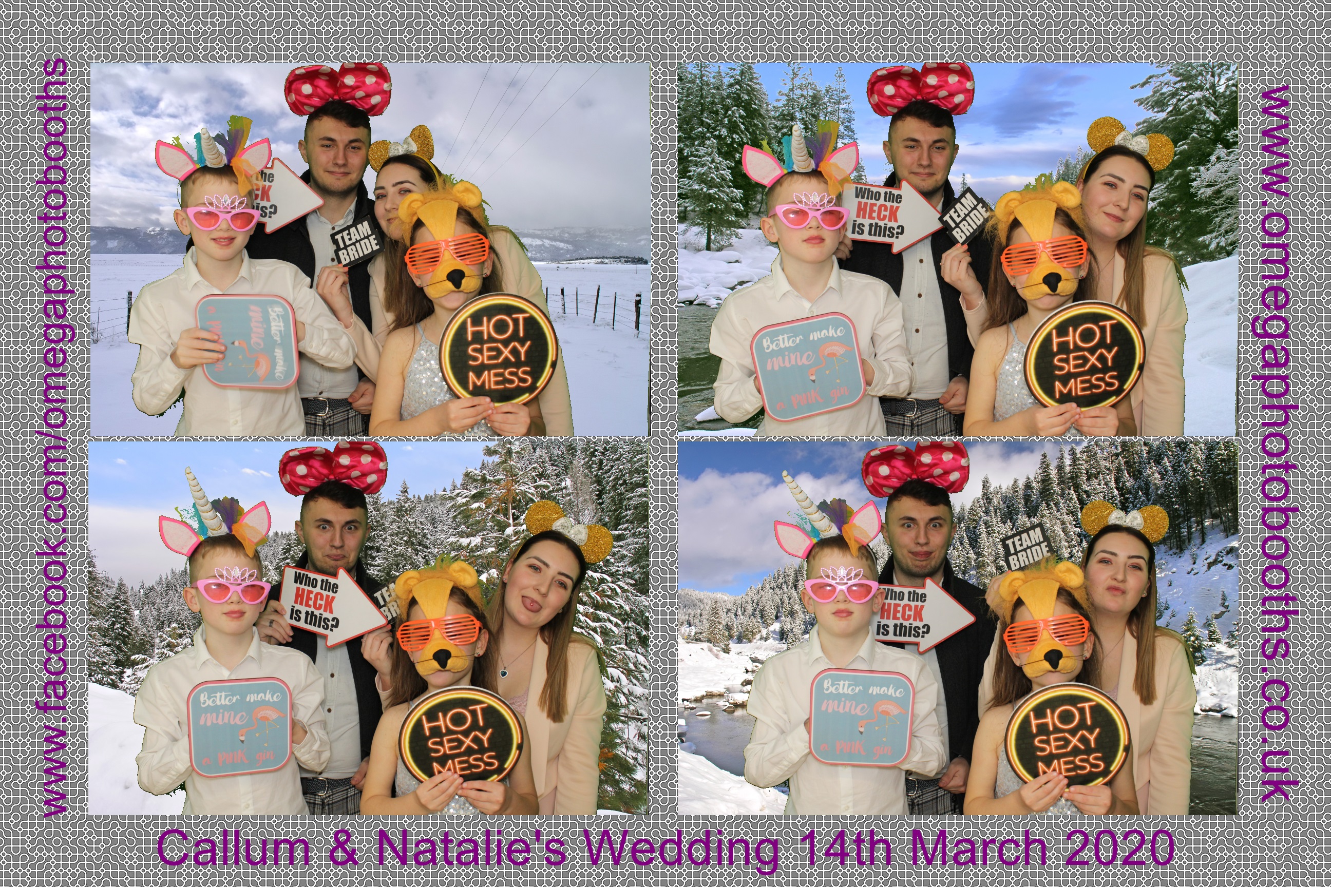 Callum and Natalie's Wedding | View more photos from the event at gallery.omegaphotobooths.co.uk/u/Omega-Photobooths/Callum-and-Natalies-Wedding